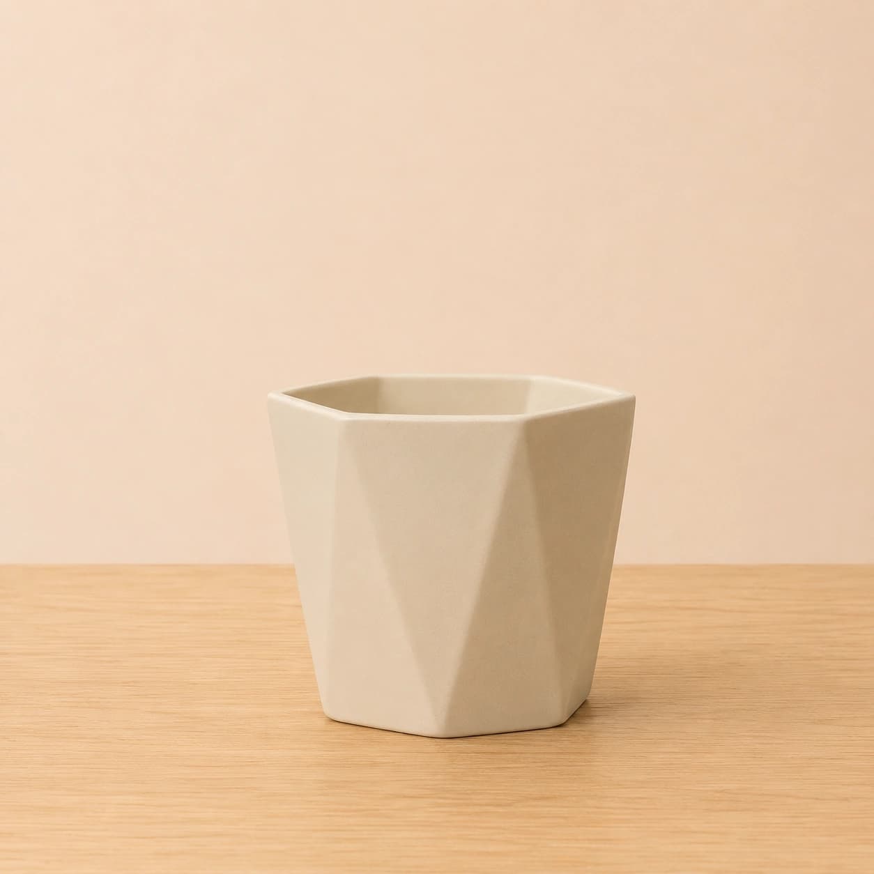 Geometric Ceramic Planter Pot