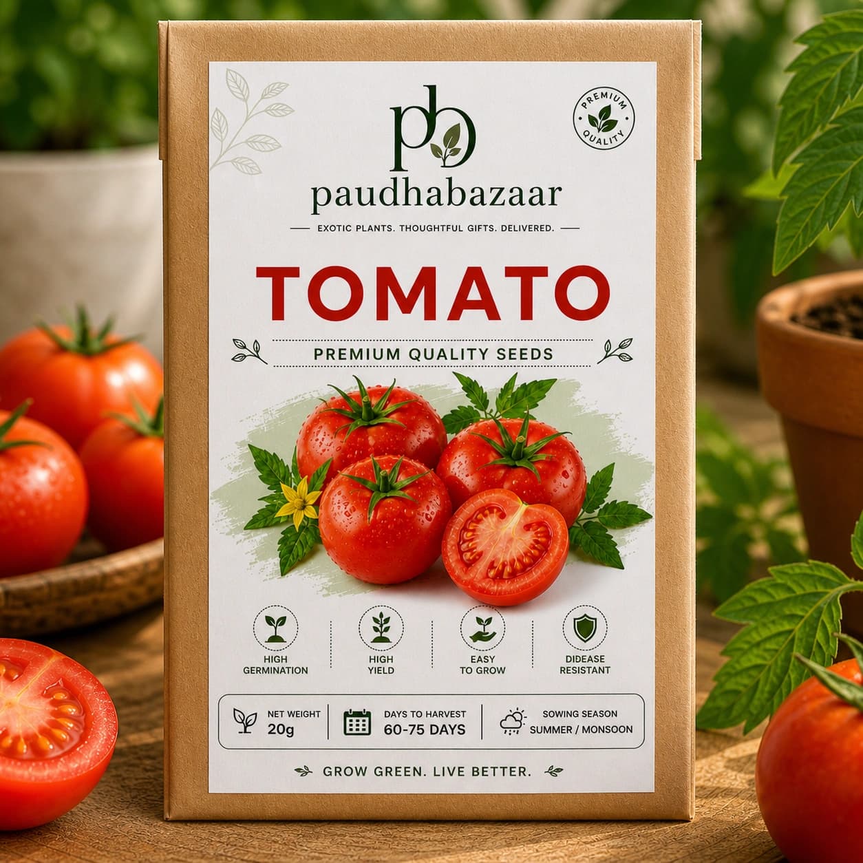 Premium Tomato Seeds for Home Gardening