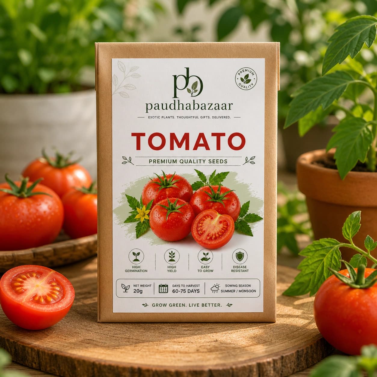 Premium Tomato Seeds for Home Gardening